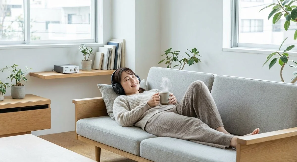 AIYIMAで音楽を楽しむ日本のリスナーのホームオーディオ