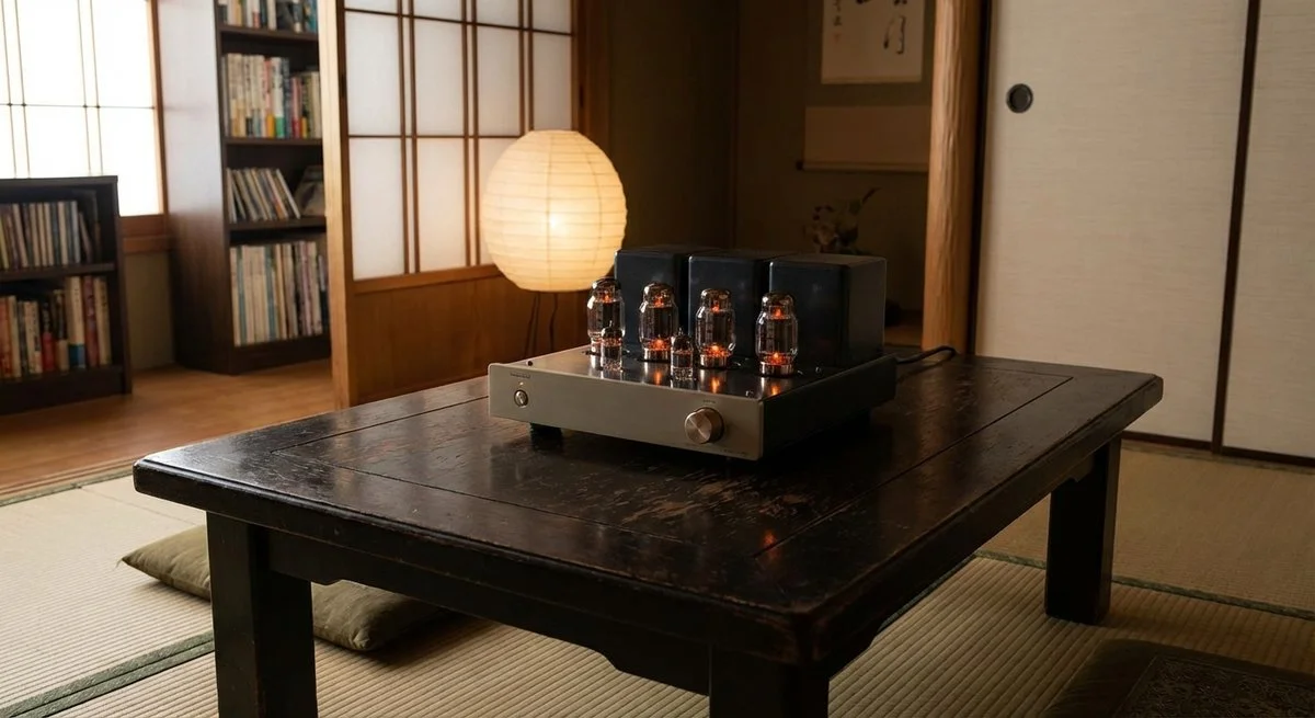 真空管アンプの温かみある音色